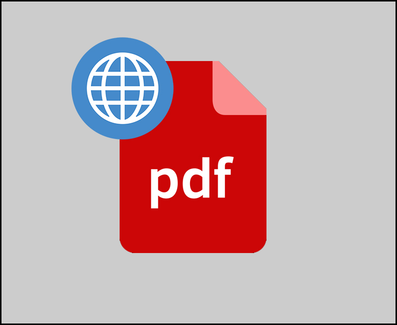 Read PDFs with a web browser software to read PDF files