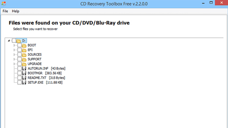 Phần mềm CD Recovery Toolbox