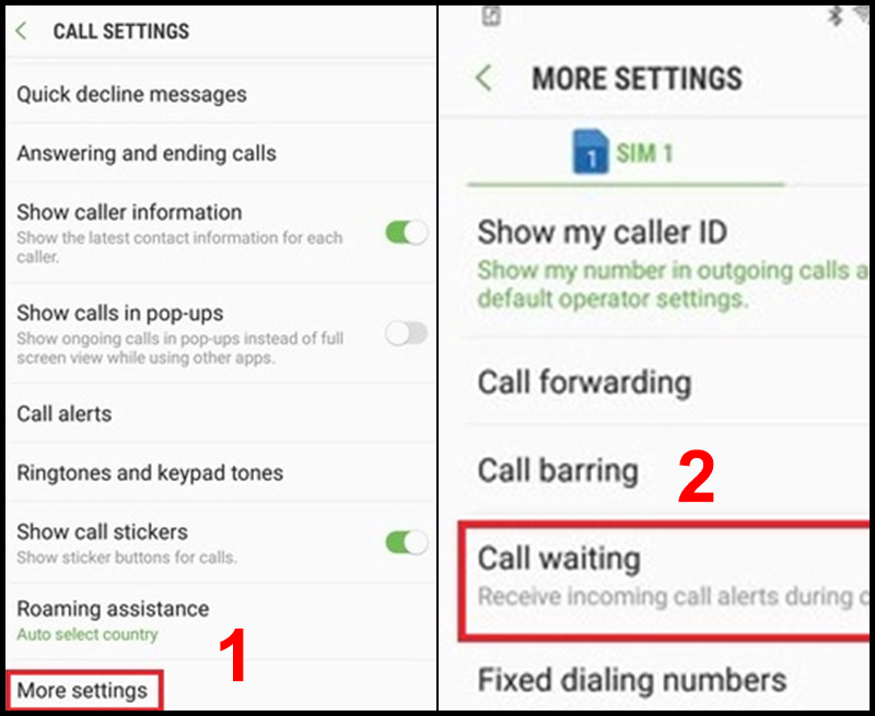 Hướng dẫn cách bật cuộc gọi chờ trên điện thoại Android nhanh nhất