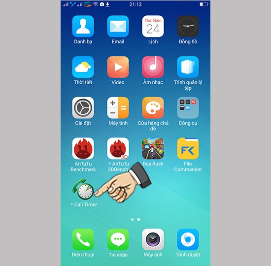 Cách cài giới hạn thời gian gọi cho OPPO A39 Neo 9s